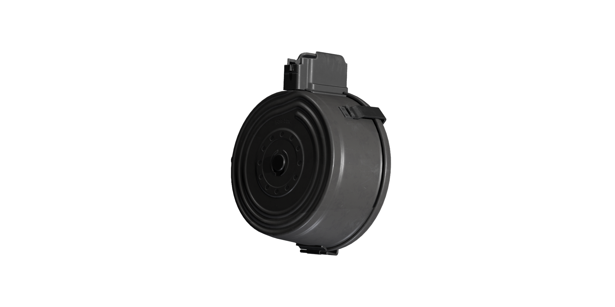 Большой барабанный магазин на 70 патронов для АКМ