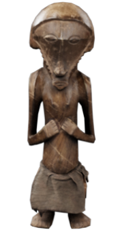 Африканская деревянная статуэтка