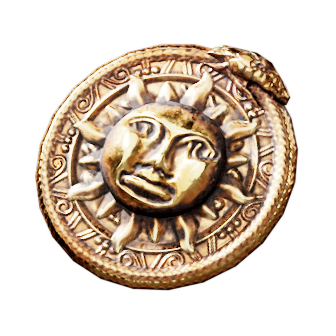 Ржавая пиратская медная монета