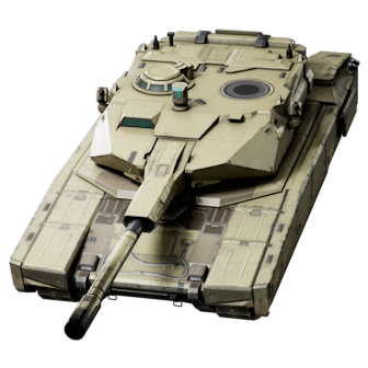 Модель боевого танка