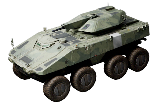 Модель боевой машины пехоты