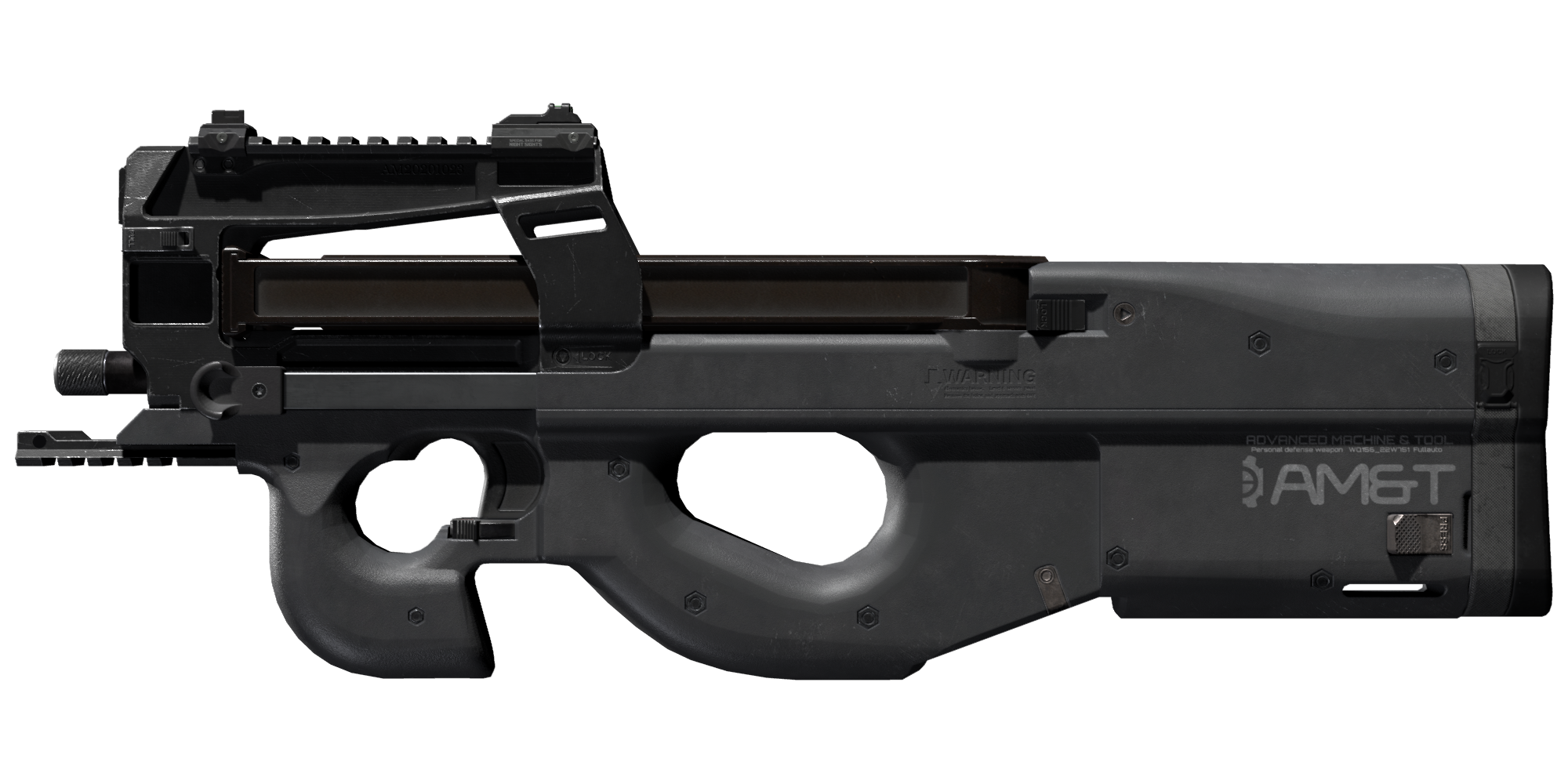 Пистолет-пулемет P90