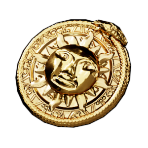 Shiny Pirate Gold Coin